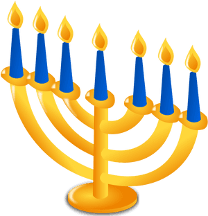 Clip Art Free Clipart Animations Menorah - Hanukkah Clipart, HD Png Download PNG image with transparent background