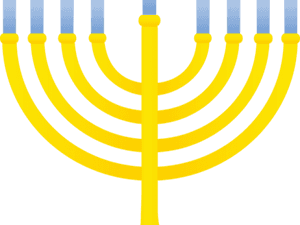 Transparent Menorah Png - Hanukkah Poster, Png Download PNG image with transparent background