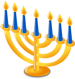 Hanukkah Candles Svg Clip Arts - Hanukkah Candles Clipart, HD Png Download PNG image with transparent background