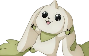 Happy_ Anime_ Creature PNG Image