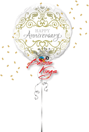 Transparent Happy Anniversary Png - Balloon Qualatex 36491, Png Download PNG image with transparent background