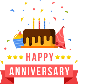 Transparent Happy Anniversary Png - Transparent Background Happy Anniversary Transparent, Png Download PNG image with transparent background
