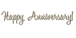 Happy Anniversary PNG Transparent Picture PNG image with transparent background