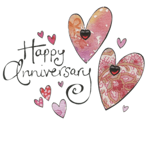 Happy Anniversary PNG Image PNG with transparent background