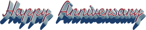 Happy Anniversary 3d Letter Png Name - Happy Anniversary 3d Name, Transparent Png PNG image with transparent background