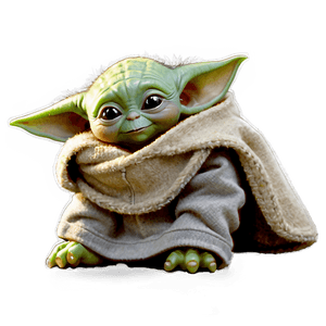 Happy Baby Yoda PNG 81 PNG image with transparent background
