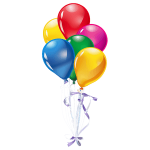 Happy Birthday Balloons PNG 65 PNG image with transparent background