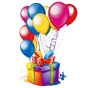 Happy Birthday Cartoon Characters PNG ari PNG image with transparent background
