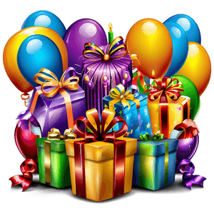 Happy Birthday Party Decorations PNG gwq40 PNG image with transparent background