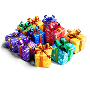 Happy Birthday Party Favors PNG 05032024 PNG image with transparent background