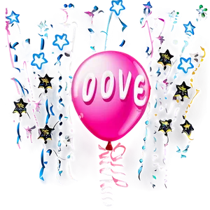 Happy Birthday Pink Balloons Png 06122024 PNG Image