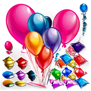 Happy Birthday Pink Balloons Png 31 PNG Image