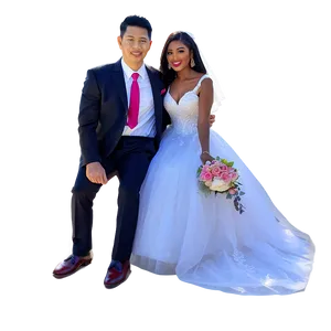 Happy Bride And Groom Png 45 PNG Image