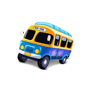 Happy Cartoon Bus Clipart Png 06272024 PNG Image