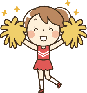Cheerleading Uniforms Cartoon Clip Art - Clipart Cheerleader, HD Png Download PNG image with transparent background