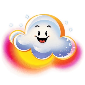 Happy Cartoon Cloud PNG 05252024 PNG