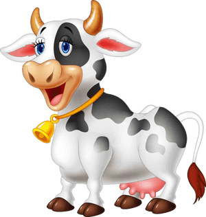 Farm Livestock Cartoon Cow Cattle Free Clipart Hd Clipart - Cattle Cartoon Png, Transparent Png PNG with transparent background