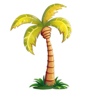 Happy Cartoon Palm Tree PNG 94 PNG