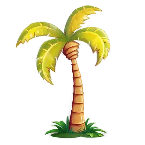 Happy Cartoon Palm Tree Png 94 PNG Image