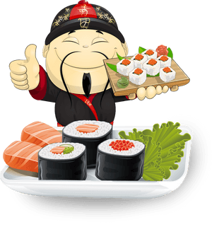 Japan Clipart Sushi Chef - Sushi Chef Png, Transparent Png PNG with transparent background