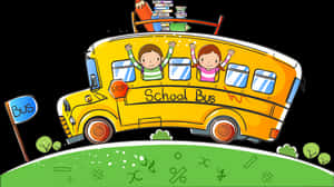School Bus Clip Art - School Bus Illustration Png, Transparent Png PNG