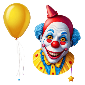 Happy Clown Emoji PNG cxf PNG image with transparent background