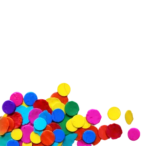 Happy Confetti Colors Png 11 PNG Image