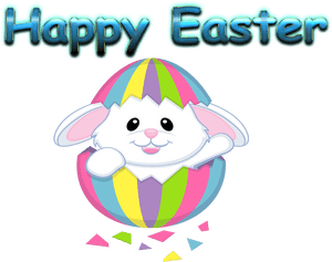 Happy Easter 2019 Facebook - Easter Bunny No Background, HD Png Download PNG with transparent background