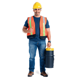 Happy Engineer PNG ngp PNG with transparent background