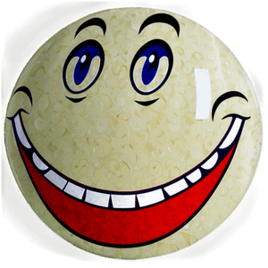 Happy Face Sticker PNG 05252024 PNG with transparent background