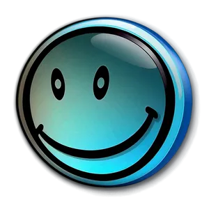 Happy Face Sticker Png 6 PNG Image