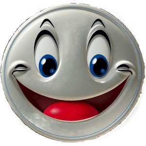 Happy Face Sticker PNG otg67 PNG with transparent background
