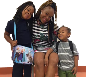 Happy Family Moment PNG Image