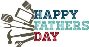 Happy Fathers Day Celebration PNG Image