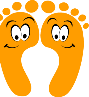Happy Feet Clipart Orange Happy Feet Clip Art At Clker - Happy Feet Clip Art, HD Png Download PNG image with transparent background