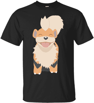 Playful Growlithe T Shirt & Hoodie - Hyuga Clan T Shirt, HD Png Download PNG image with transparent background