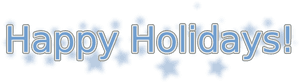 Holidays With Snowflakes Big - Happy Holidays Banner Free, HD Png Download PNG