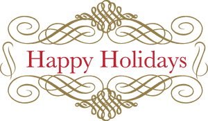 Happy Holidays Clip Art Png Png Royalty Free - Happy Holidays Clip Art PNG image with transparent background