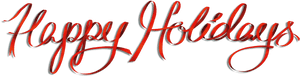 Transparent Images Pluspng Text - Happy Holidays Text Png PNG image with transparent background
