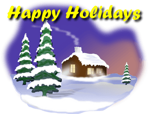 Transparent Happy Holidays Png - Winter Holidays Clipart, Png Download PNG image with transparent background