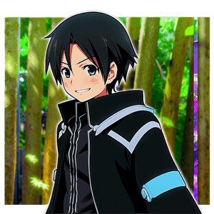 Happy Kirito PNG 06232024 PNG image with transparent background