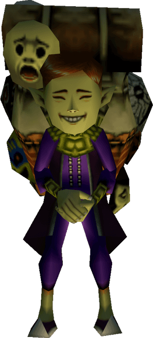 Happy Mask Salesman Majoras Mask, HD Png Download PNG image with transparent background