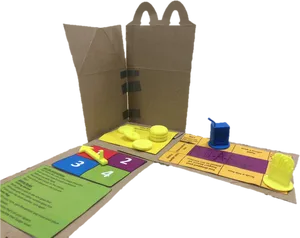 Happy Meal Build A Burger Game PNG Image