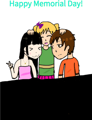 Happy Memorial Day - Cartoon, HD Png Download PNG image with transparent background