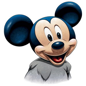 Happy Mickey Mouse Character PNG ptl PNG image with transparent background