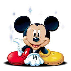 Happy Mickey Mouse Graphic Png Tvs PNG Image