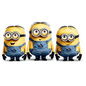 Happy Minions PNG 05212024 PNG image with transparent background