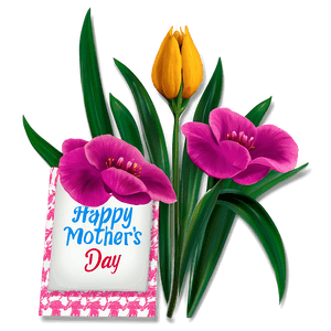 Happy Mothers Day Card PNG xti84 PNG image with transparent background