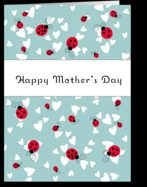 Happy Mother's Day Ladybugs Greeting Card - Happy Mothers Day Ladybug, HD Png Download PNG image with transparent background