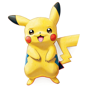 Happy Pikachu PNG 05032024 PNG image with transparent background